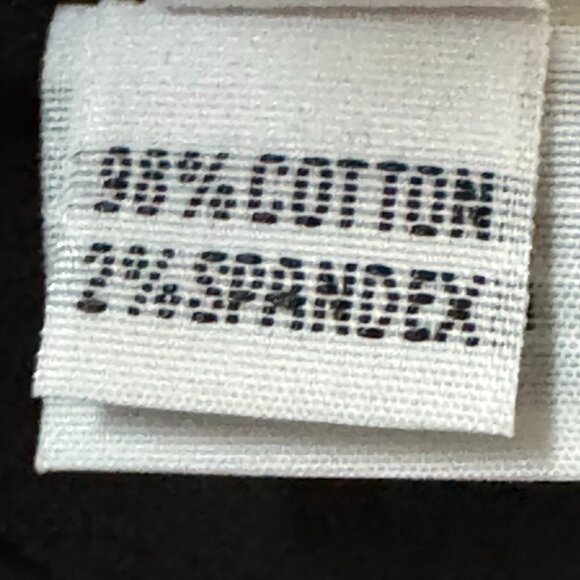 Planet Lauren G Womens M/L Tunic Tee Ruche Top Black Long Sleeve Pullover - Picture 9 of 9